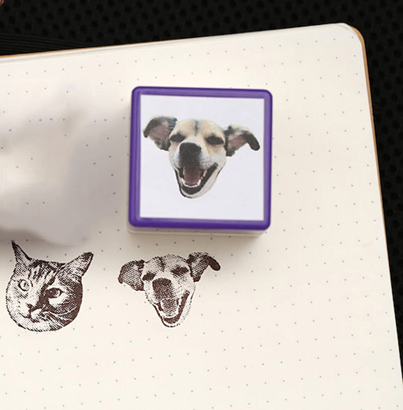 Custom Pet Portrait Stamp