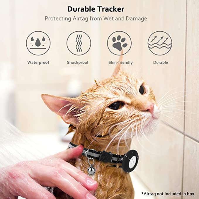 Purrfect-Track™ AirTag Collar