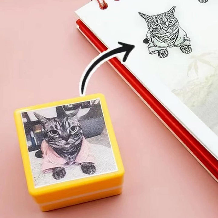 Custom Pet Portrait Stamp